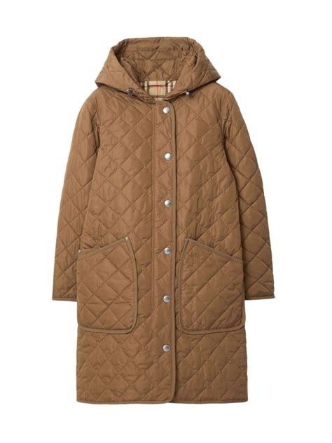 burberry roxby coat|Burberry Roxby Quilted Hooded Coat .